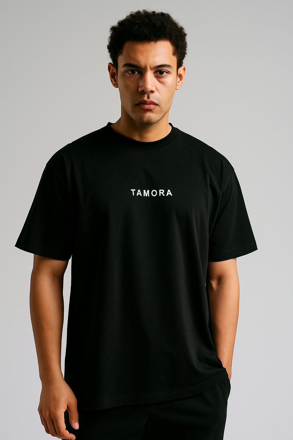 Tamora Oversized Graphic Tee – Excellent Bear